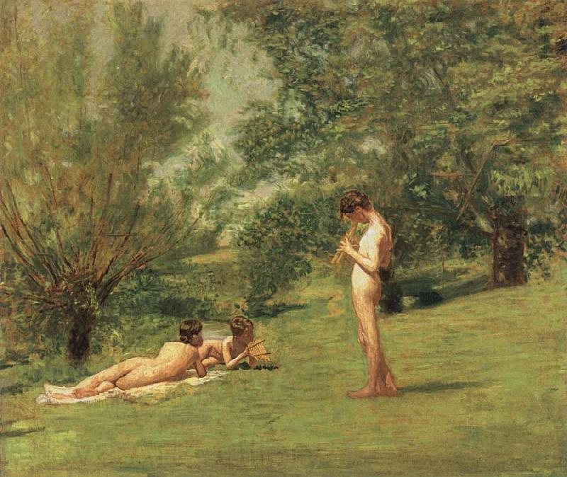 Thomas Eakins Arcadia Spain oil painting art